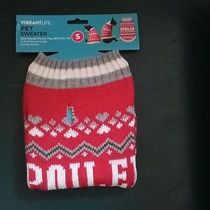 Vibrant life pet sweater